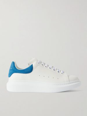 Exaggerated-Sole Leather Sneakers Exaggerated-Sole Leather Sneakers