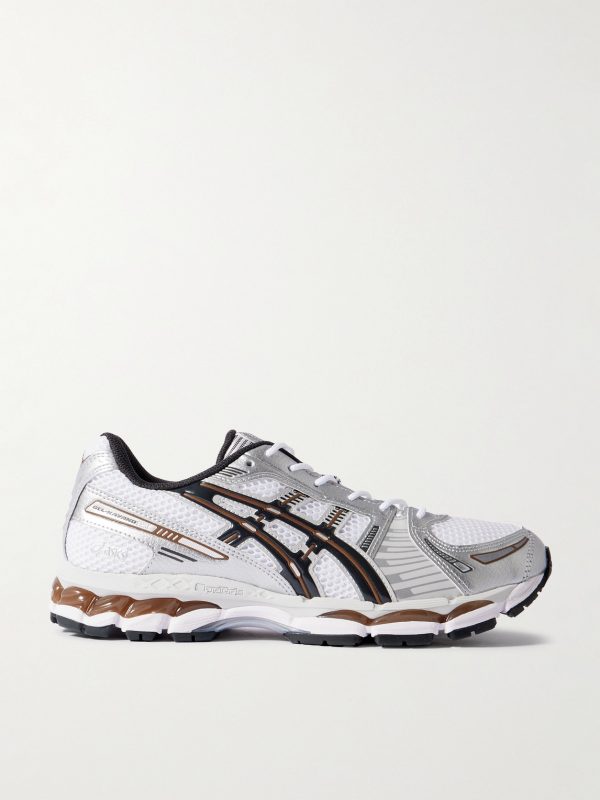GEL-KAYANO® 12.1 Rubber-Trimmed Mesh Sneakers GEL-KAYANO® 12.1 Rubber-Trimmed Mesh Sneakers