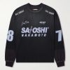 Moto Logo-Print Mesh T-Shirt Moto Logo-Print Mesh T-Shirt