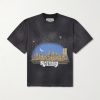 Tourist Logo-Print Distressed Cotton-Jersey T-Shirt Tourist Logo-Print Distressed Cotton-Jersey T-Shirt