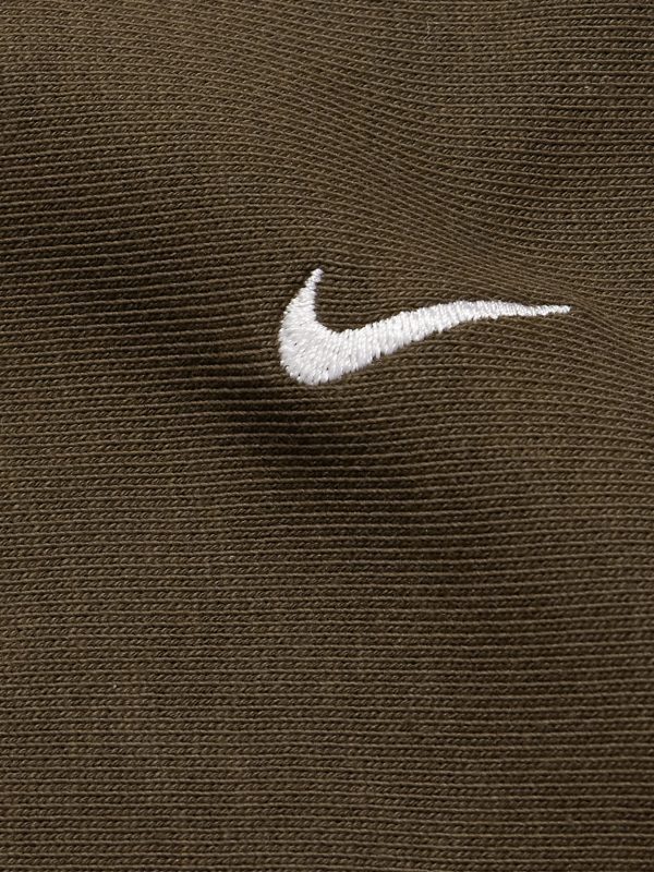 Solo Swoosh Logo-Embroidered Cotton-Blend Jersey Sweatshirt - CU Solo Swoosh Logo-Embroidered Cotton-Blend Jersey Sweatshirt - CU