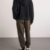 Solo Swoosh Tapered Logo-Embroidered Cotton-Blend Jersey Sweatpants - BK Solo Swoosh Tapered Logo-Embroidered Cotton-Blend Jersey Sweatpants - BK