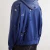 Luke Logo-Printed Cotton-Fleece Zip-Up Hoodie - BK Luke Logo-Printed Cotton-Fleece Zip-Up Hoodie - BK