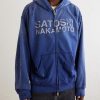 Luke Logo-Printed Cotton-Fleece Zip-Up Hoodie - FR Luke Logo-Printed Cotton-Fleece Zip-Up Hoodie - FR