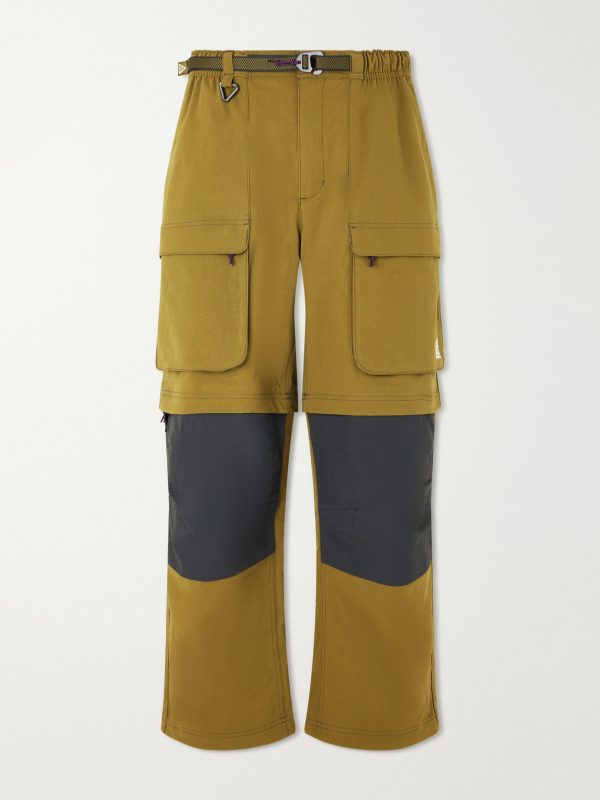 ACG Smith Summit Straight-Leg Convertible Shell Cargo Trousers ACG Smith Summit Straight-Leg Convertible Shell Cargo Trousers