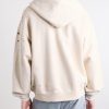 Motoslug Logo-Print Distressed Cotton-Jersey Hoodie - BK Motoslug Logo-Print Distressed Cotton-Jersey Hoodie - BK