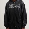 Luke Logo-Printed Cotton-Fleece Zip-Up Hoodie - FR