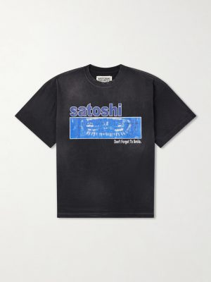 Don’t Forget to Smile Logo-Print Cotton-Jersey T-Shirt Don’t Forget to Smile Logo-Print Cotton-Jersey T-Shirt