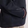 Tech Cropped Logo-Embroidered Fleece Zip-Up Hoodie - CU Tech Cropped Logo-Embroidered Fleece Zip-Up Hoodie - CU