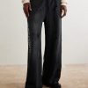 Luke Straight-Leg Logo-Printed Cotton-Fleece Sweatpants - FR
