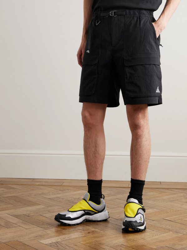 ACG Smith Summit Belted Stretch-Nylon Cargo Shorts - FR