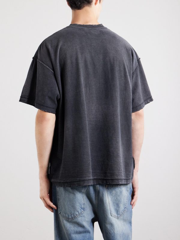 Grid Lock Logo-Print Cotton-Jersey T-Shirt - BK Grid Lock Logo-Print Cotton-Jersey T-Shirt - BK