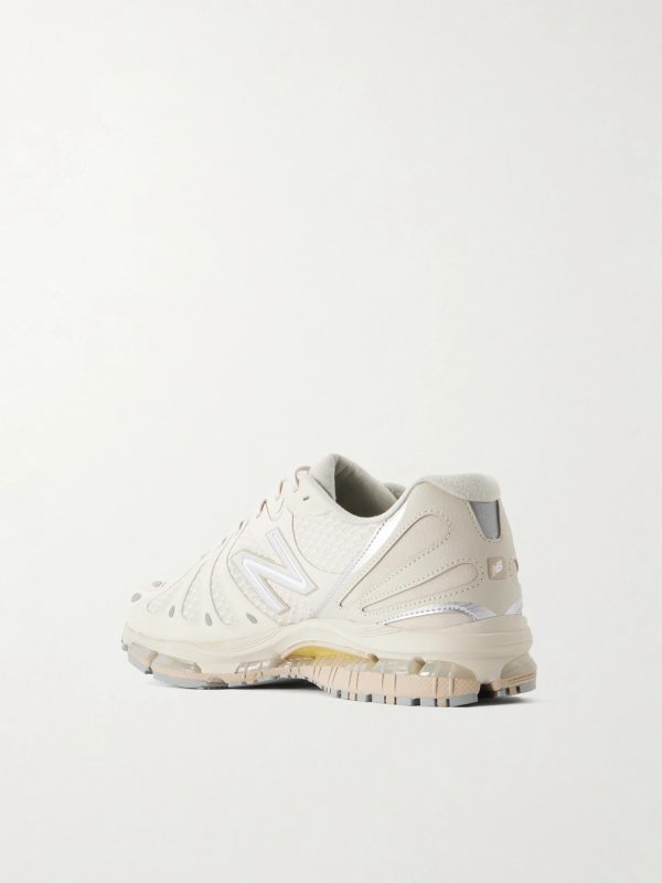 1890 Rubber-Trimmed Mesh Sneakers - BK 1890 Rubber-Trimmed Mesh Sneakers - BK