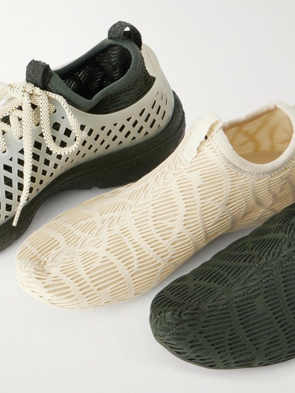 Rejuven8 Run Rubber-Trimmed Mesh Sneakers - CU Rejuven8 Run Rubber-Trimmed Mesh Sneakers - CU