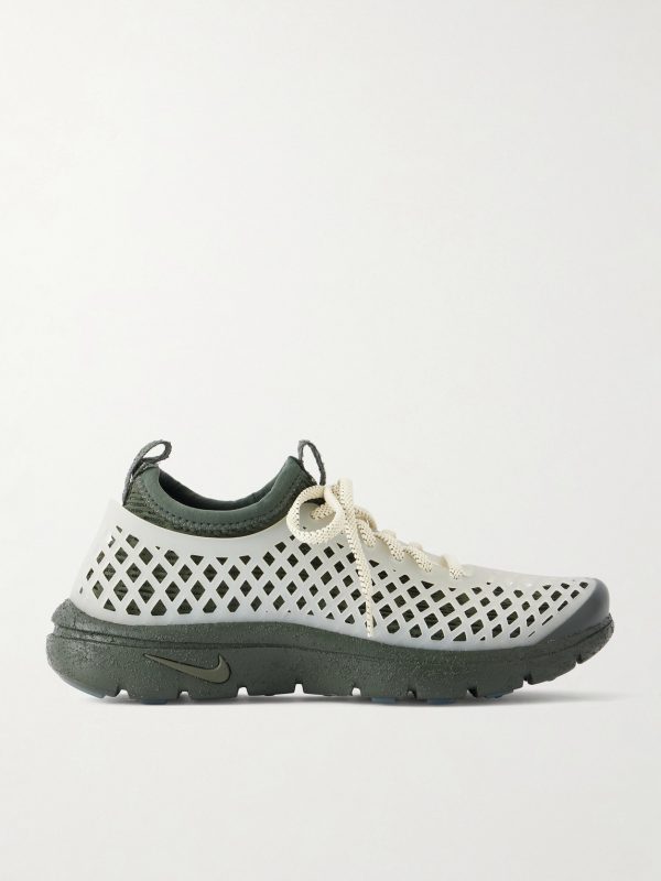 Rejuven8 Run Rubber-Trimmed Mesh Sneakers - E2 Rejuven8 Run Rubber-Trimmed Mesh Sneakers - E2