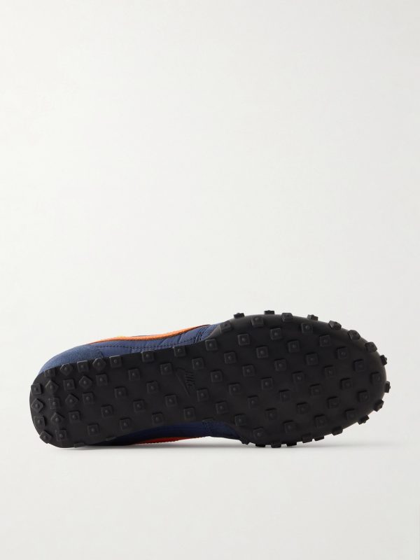 Waffle Racer Nylon, Suede and Leather Sneakers - E1