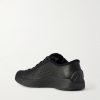 Air Superfly Suede-Trimmed Perforated Leather Sneakers - BK