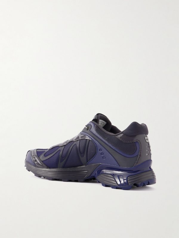 + BEAMS XT-Whisper Rubber-Trimmed Mesh Sneakers - BK + BEAMS XT-Whisper Rubber-Trimmed Mesh Sneakers - BK