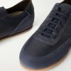 Minimal Runner Leather and Suede Sneakers - CU