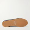 Minimal Runner Leather and Suede Sneakers - E1