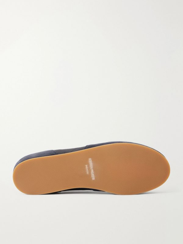 Minimal Runner Leather and Suede Sneakers - E1