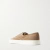 Deck Waxed-Suede Sneakers - BK