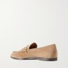 Soft Suede Penny Loafers - BK