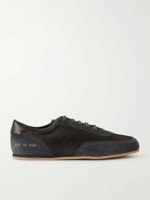 Minimal Runner Leather and Suede Sneakers Minimal Runner Leather and Suede Sneakers