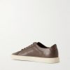 Achilles Slim Premium Leather Sneakers - BK
