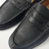 Soft Leather Penny Loafers - CU