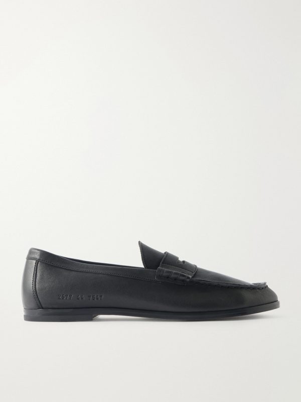 Soft Leather Penny Loafers