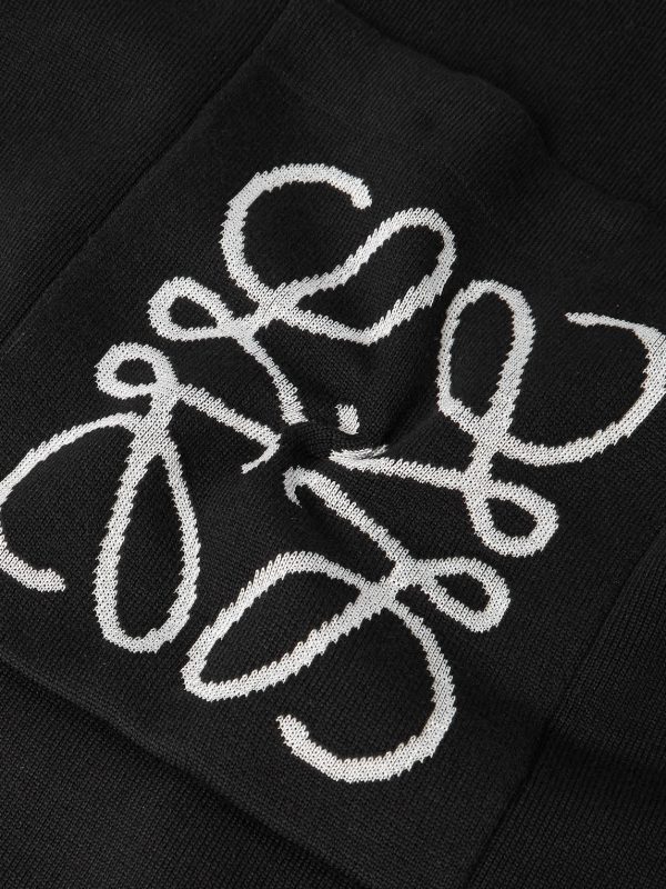 Anagram Logo-Intarsia Knitted Sweater - CU Anagram Logo-Intarsia Knitted Sweater - CU