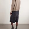 Logo-Intarsia Wool and Cotton-Blend Sweater - BK Logo-Intarsia Wool and Cotton-Blend Sweater - BK
