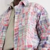Patchwork Checked Cotton Jacket - CU