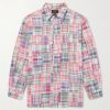 Patchwork Checked Cotton Jacket