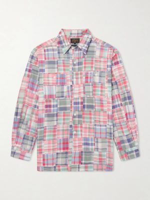 Patchwork Checked Cotton Jacket Patchwork Checked Cotton Jacket