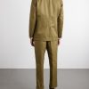 Ivy Straight-Leg Cotton-Twill Trousers - BK