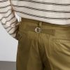 Ivy Straight-Leg Cotton-Twill Trousers - E2