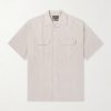 Convertible-Collar Linen Shirt Convertible-Collar Linen Shirt