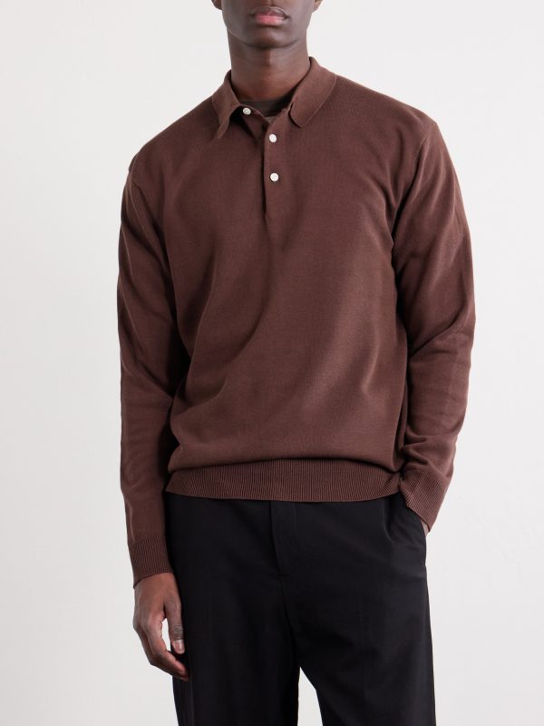 Knitted Polo Shirt - FR Knitted Polo Shirt - FR