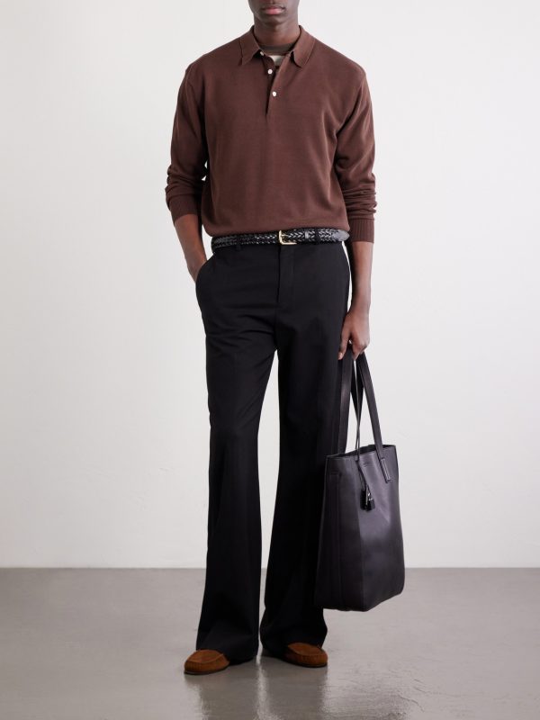 Knitted Polo Shirt - OU Knitted Polo Shirt - OU