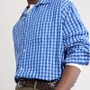 Camp-Collar Checked Cotton Shirt - CU Camp-Collar Checked Cotton Shirt - CU