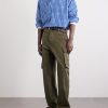 Camp-Collar Checked Cotton Shirt - OU Camp-Collar Checked Cotton Shirt - OU