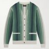 Striped Cotton Cardigan