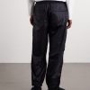 Wool-Blend Shell Drawstring Trousers - BK Wool-Blend Shell Drawstring Trousers - BK