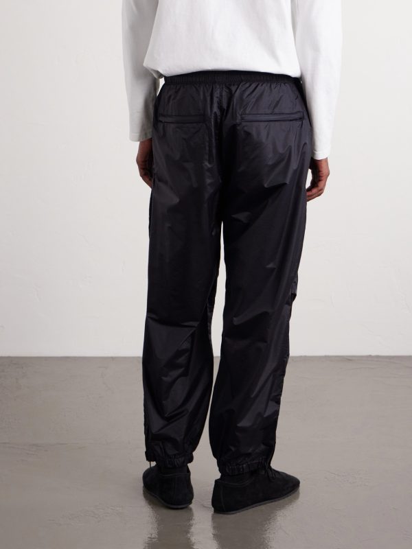 Wool-Blend Shell Drawstring Trousers - BK Wool-Blend Shell Drawstring Trousers - BK