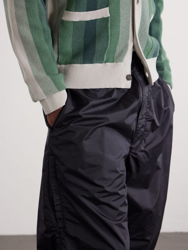 Wool-Blend Shell Drawstring Trousers - CU Wool-Blend Shell Drawstring Trousers - CU