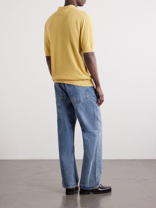 Cotton-Blend Piqué Polo Shirt - BK Cotton-Blend Piqué Polo Shirt - BK