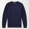 Cable-Knit Cotton Sweater
