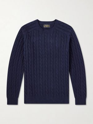Cable-Knit Cotton Sweater Cable-Knit Cotton Sweater